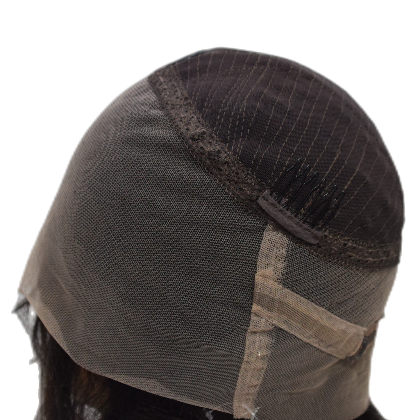 360 Lace Kinky Straight Natural Color Human Hair Wig With Baby Hair Transparent Lace