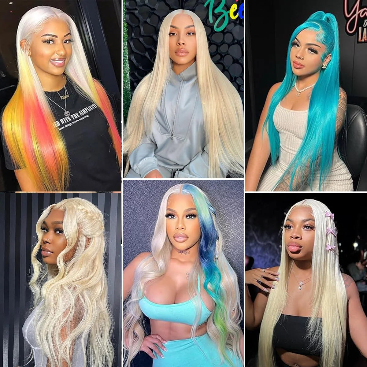 180 Density 13x4 Transparent Lace #613 Honey Blonde Color Lace Front Human Hair Wigs